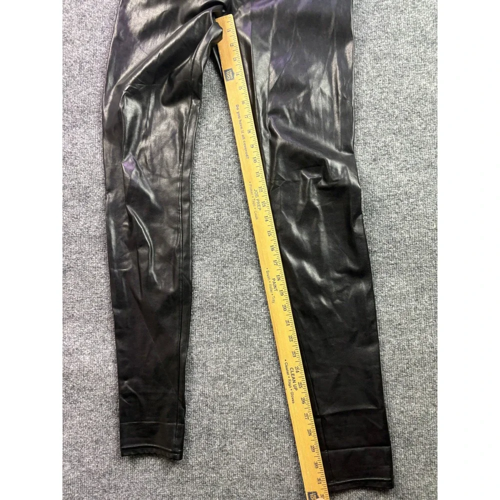 Wilfred Free Aritzia Daria Faux Leather Leggings Womens Small Black High Rise